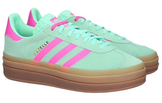 adidas originals Gazelle Bold 'Pulse Mint Screaming Pink'