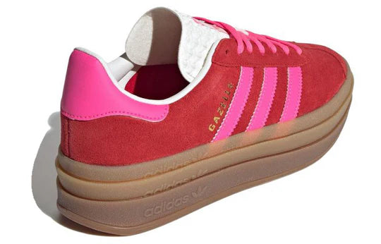 adidas Gazelle Bold 'Collegiate Red Lucid Pink'