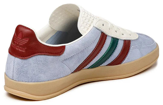 adidas Originals Gazelle Indoor Shoes 'Blue Dawn Collegiate Burgundy'