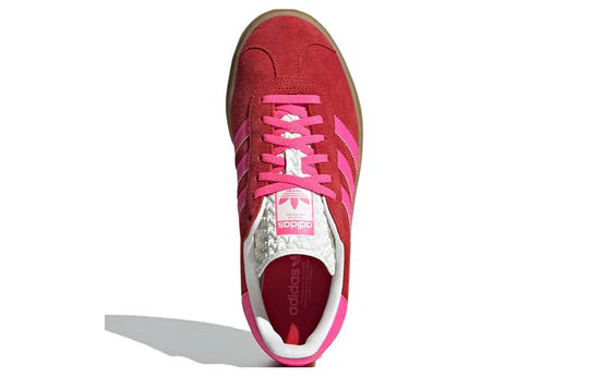 adidas Gazelle Bold 'Collegiate Red Lucid Pink'