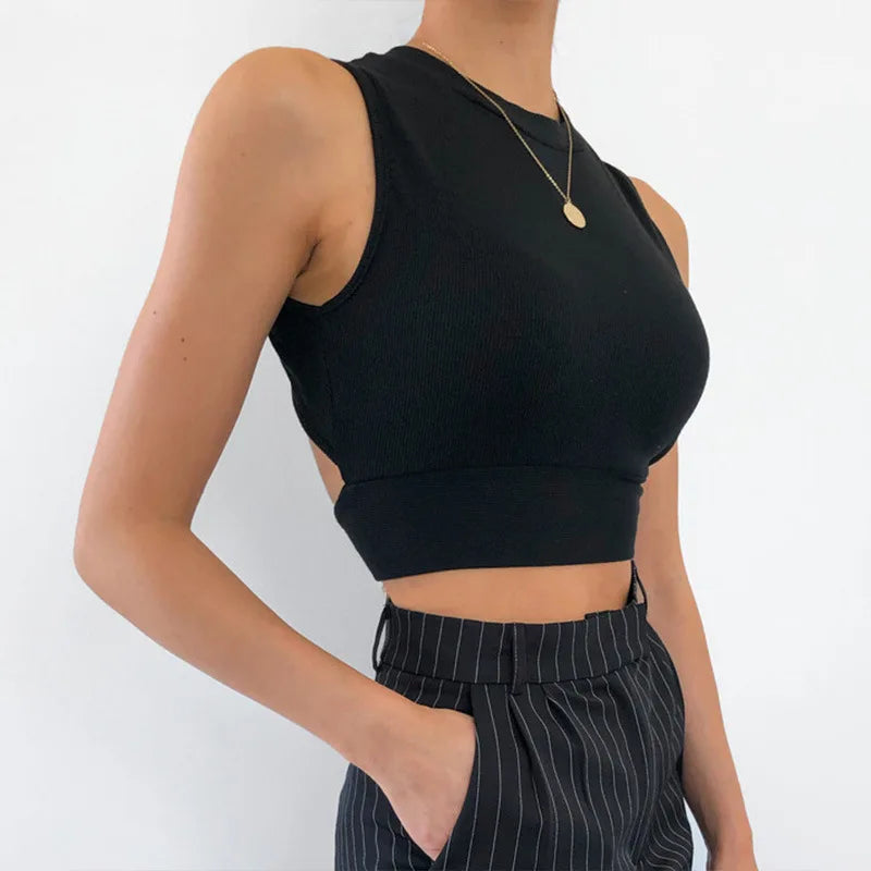 Tank Top Bandage Crop Top