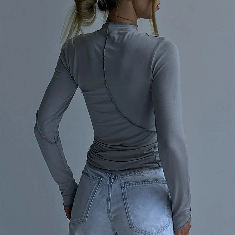 Turtleneck Y2K Long Sleeve