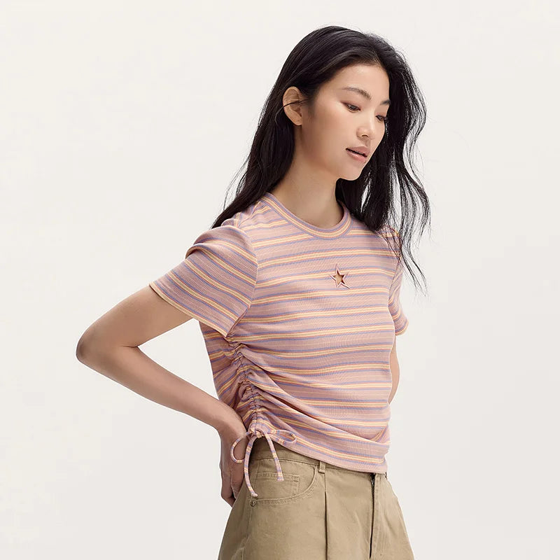 Tanish Short-Sleeved Length Tee