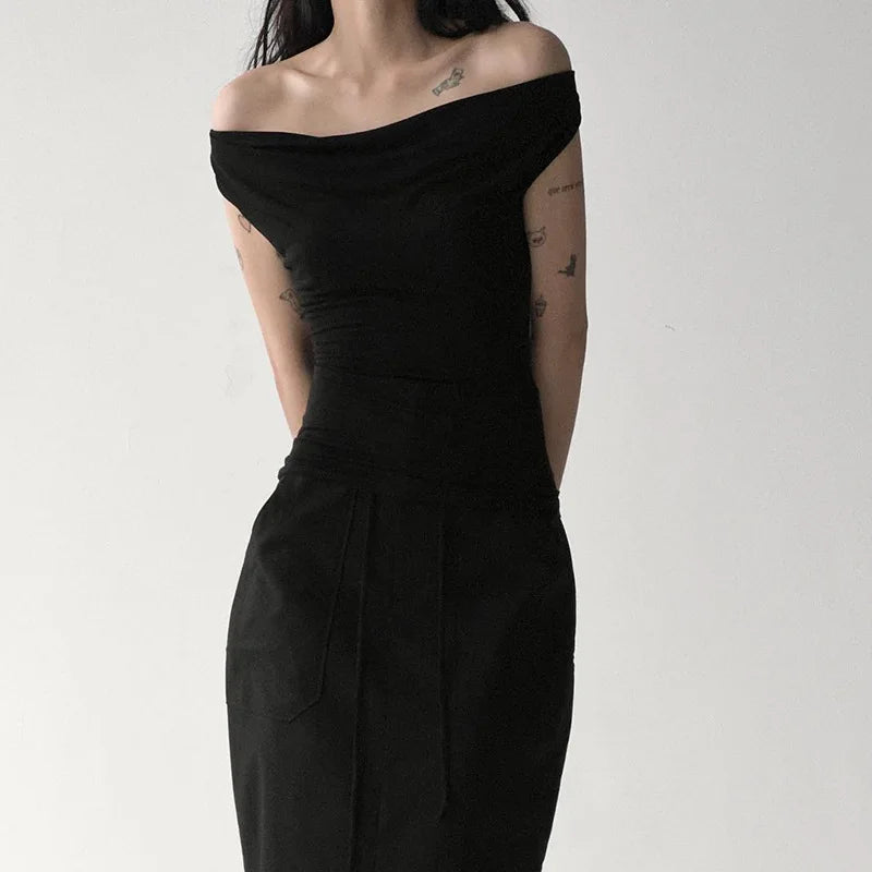 Makayla Tie Up Backless Off The Shoulder Crop Top