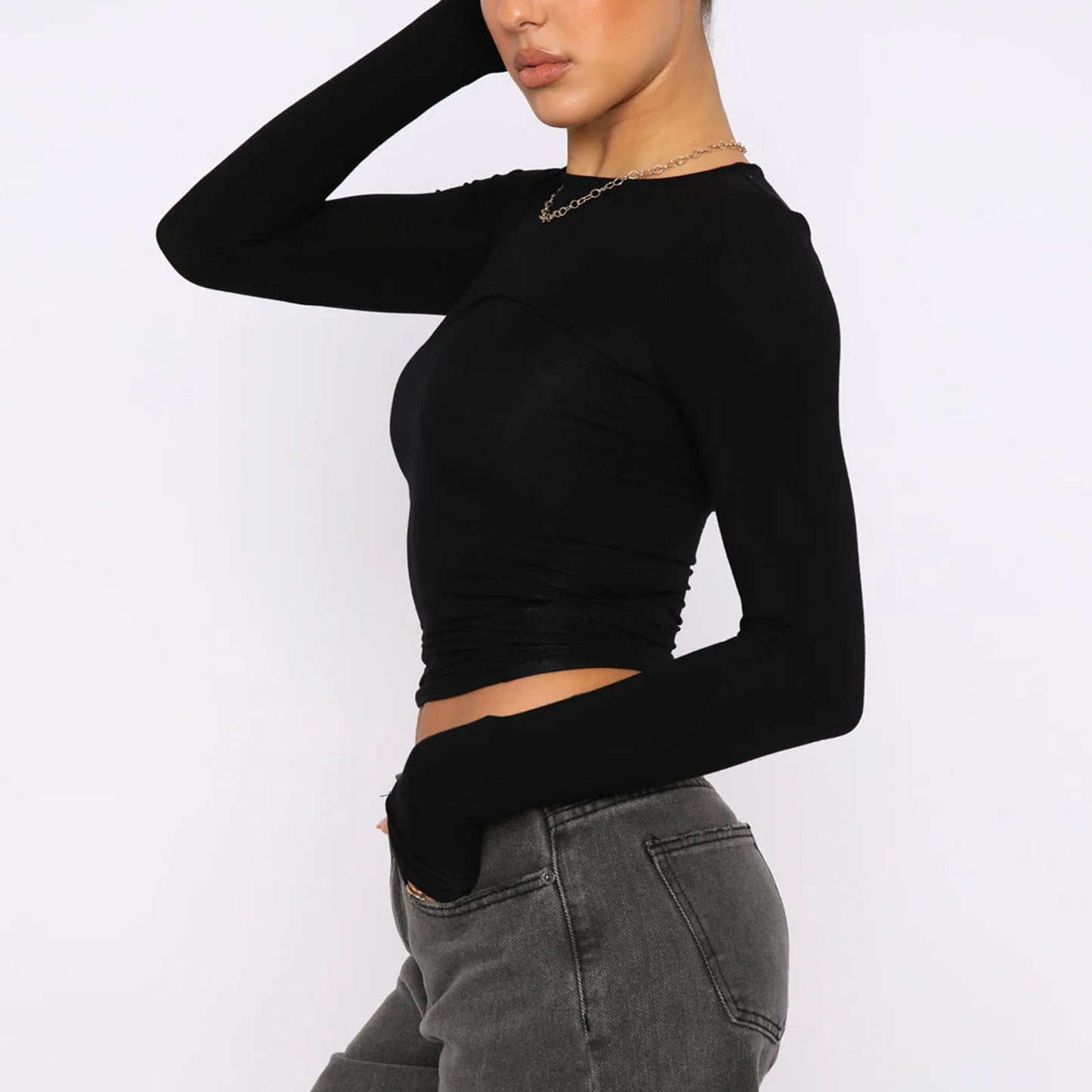 Paya Long Sleeve T-Shirts Top
