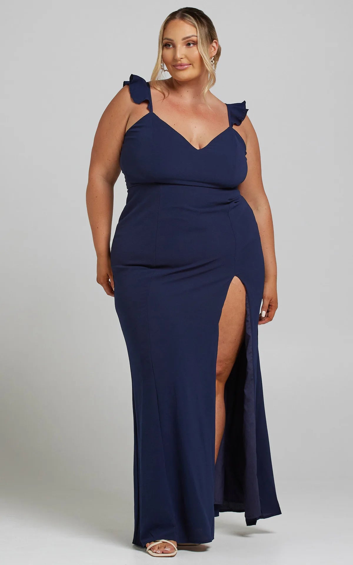 Ella Sleeveless High Slit Long Dress