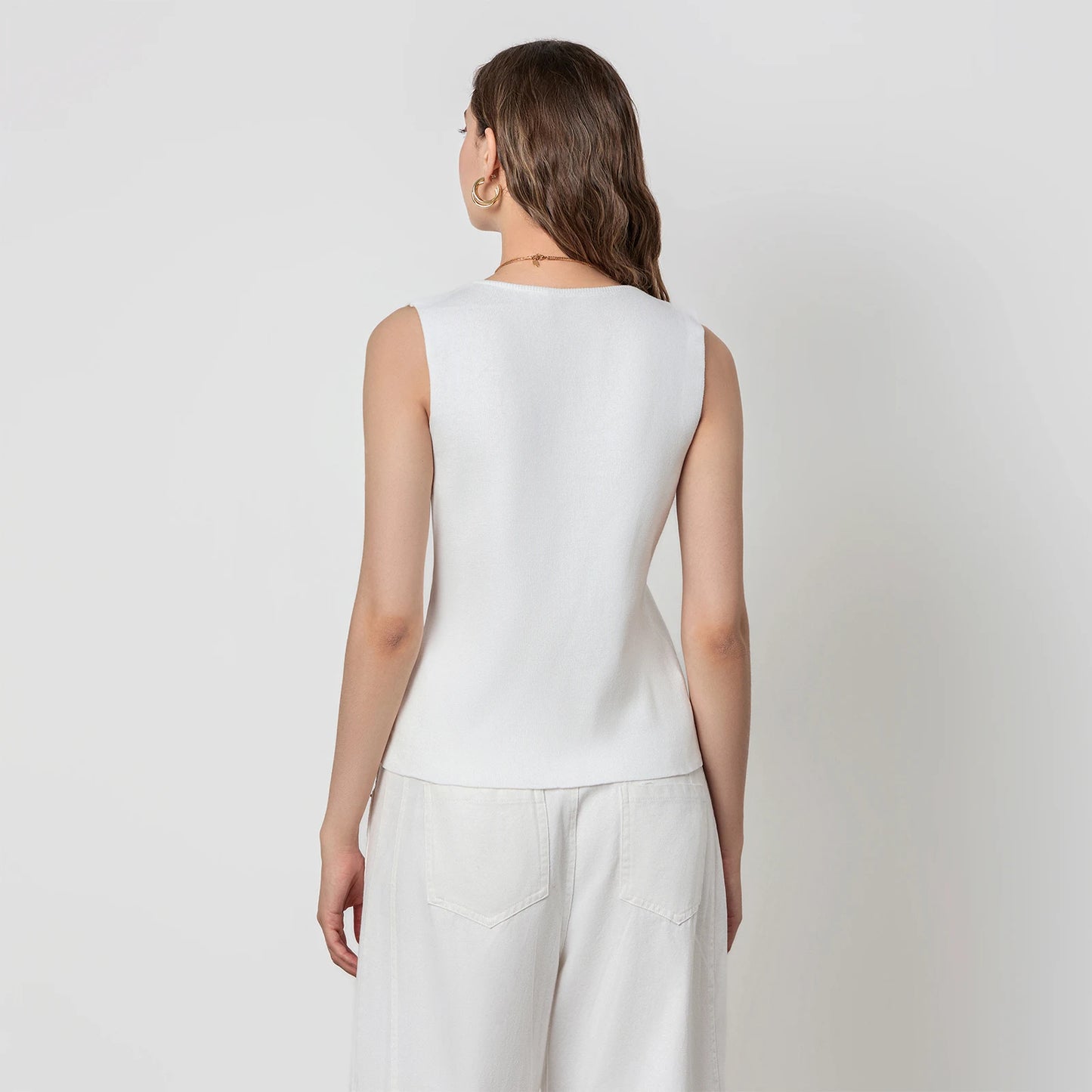 BC Sleeveless Waistcoats V Neck Button Down Vest