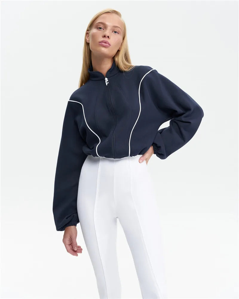 Moz Long Sleeve Jumpsuit Rompers Turtleneck