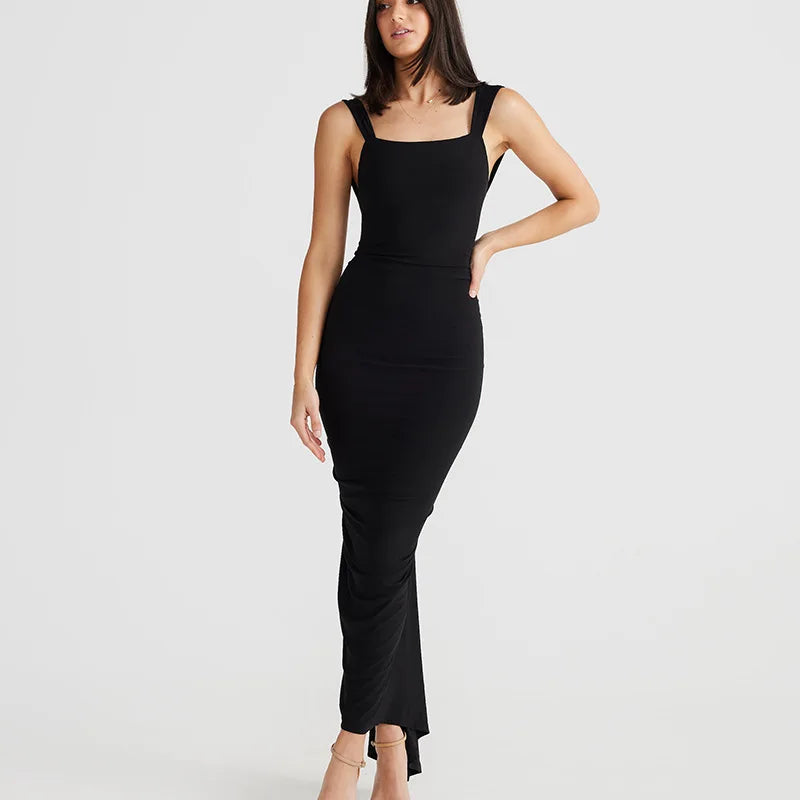 Britt Backless Long Dress