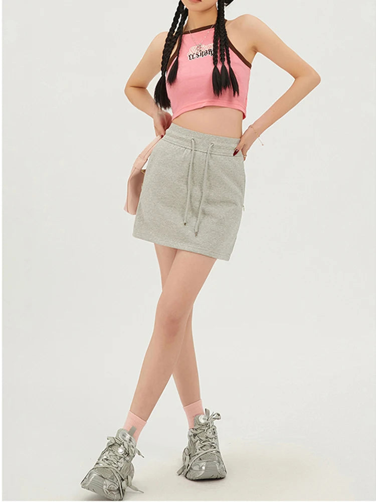 Fanny Vintage High Waist Short Skirt