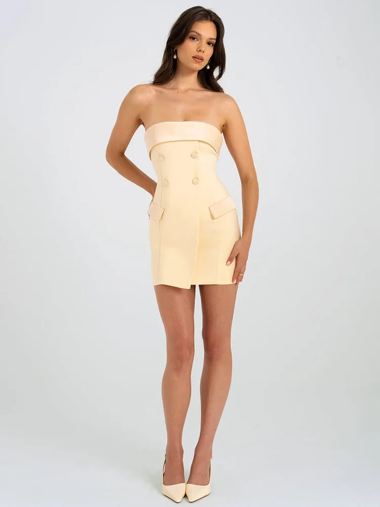 Dy BC Strapless Backless Dress