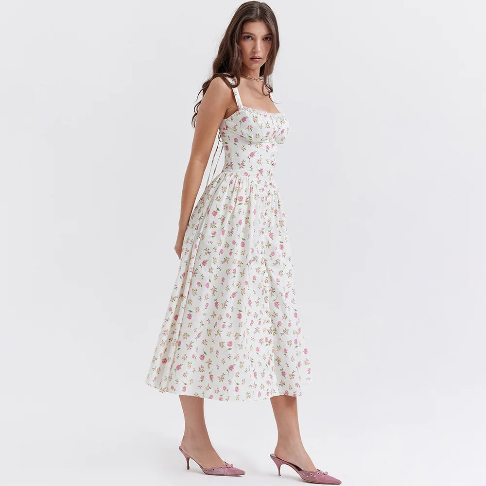 Selita Flower Floral Dress