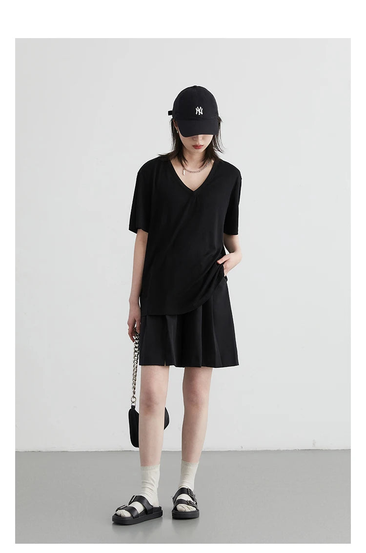 Mimi T-Shirt Loose Casual Tees Short Sleeved