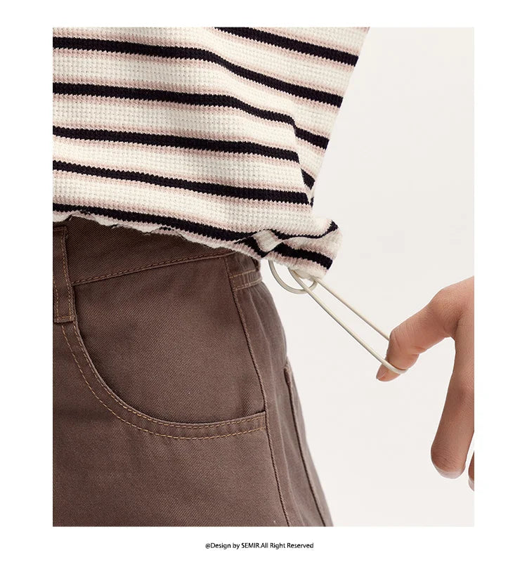 BC Polo Short-Length Loose-Fit Vintage Top