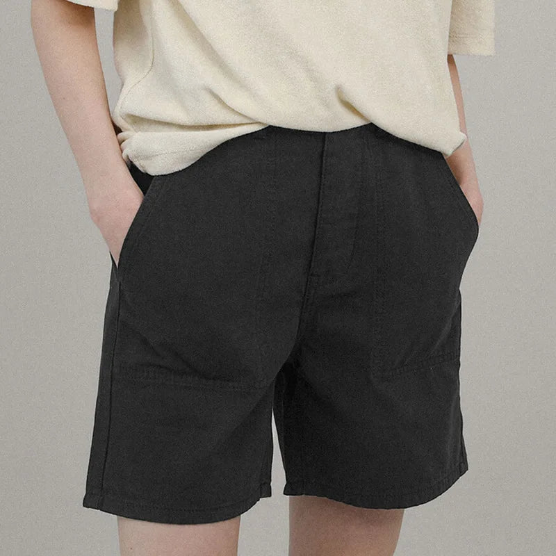 Josephine BC 100% Cotton High Waist Shorts