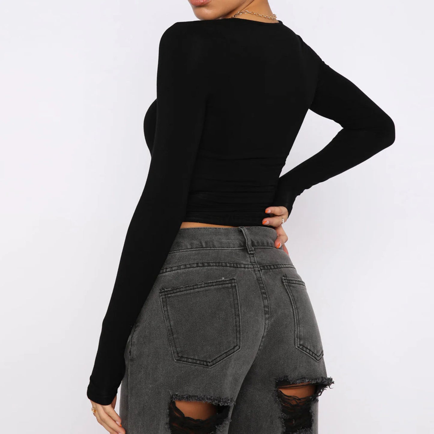 Paya Long Sleeve T-Shirts Top