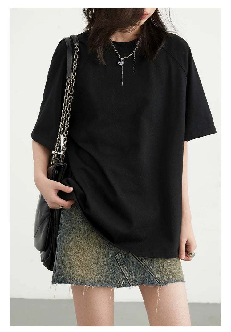 Chou Short Sleeve Round Neck T-Shirt