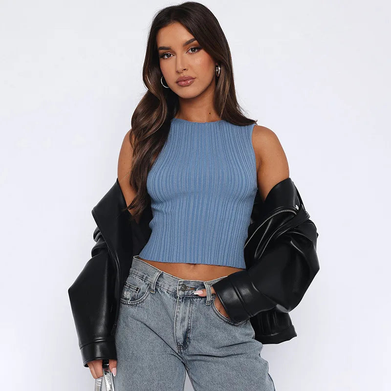Chelsea Crewneck Tank Top
