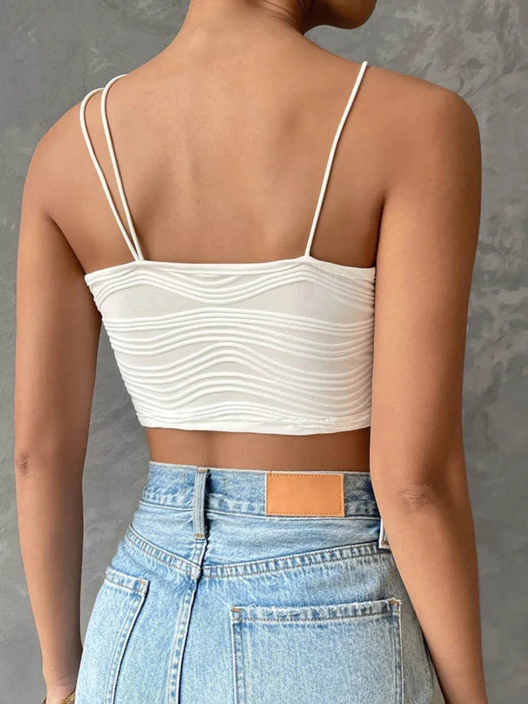 Astasia Asymmetric Neck Top