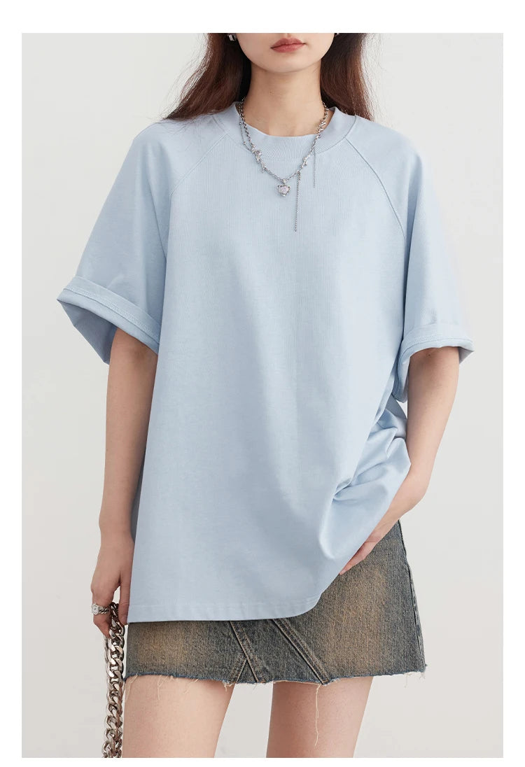 Chou Short Sleeve Round Neck T-Shirt