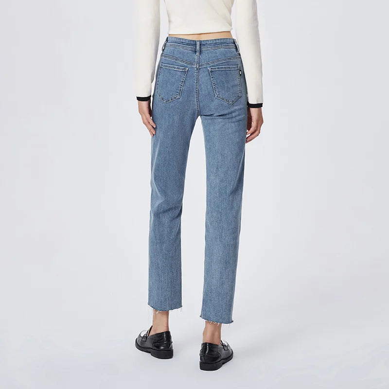 Irenes Comfortable Straight Jeans