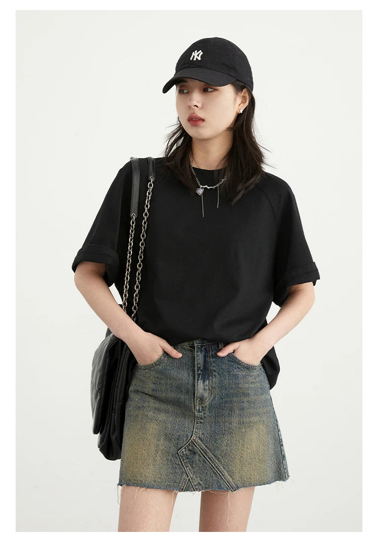 Chou Short Sleeve Round Neck T-Shirt