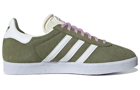 adidas Originals Gazelle Shoes 'Focus Olive White'