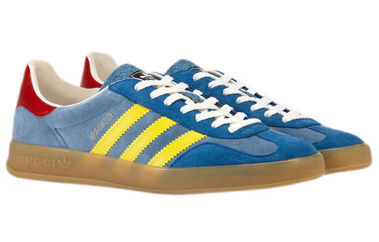 adidas x Gucci Gazelle 'Light Blue Suede'