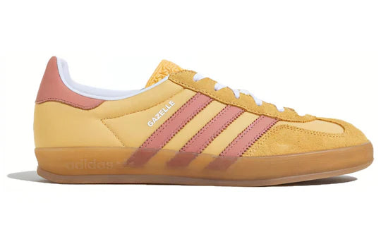 adidas originals Gazelle Indoor 'Yellow Pink'
