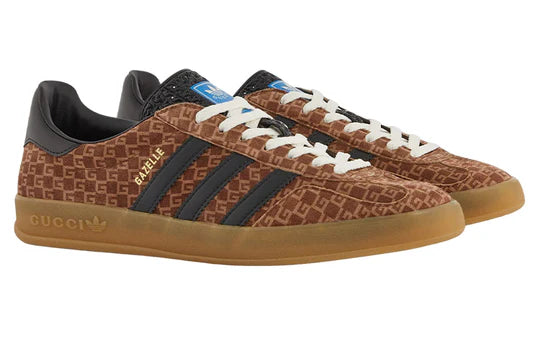 Adidas x Gucci Gazelle 'Square GG Monogram'