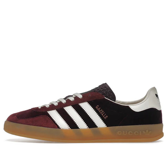 adidas Gazelle x Gucci 'Burgundy Velvet'