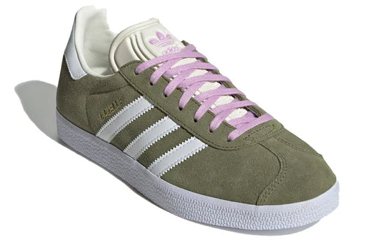 adidas Originals Gazelle Shoes 'Focus Olive White'