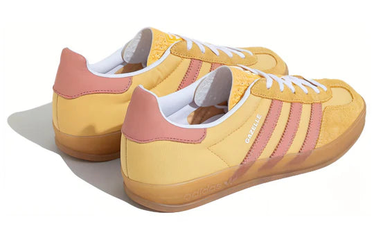 adidas originals Gazelle Indoor 'Yellow Pink'