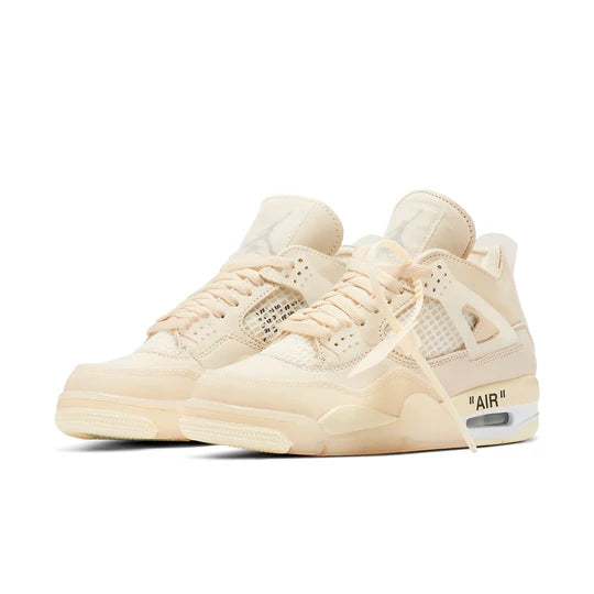 Off-White x Air Jordan 4 SP 'Sail'