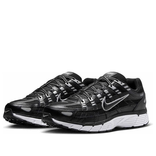 Nike P-6000 'Black White Metallic Silver'