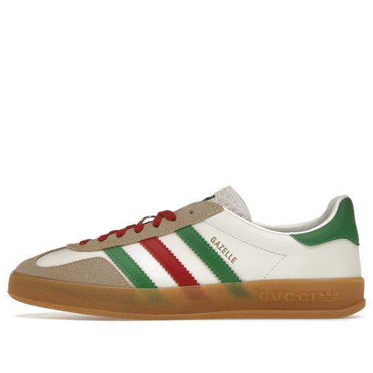 adidas originals x Gucci Gazelle 'White Green Red'