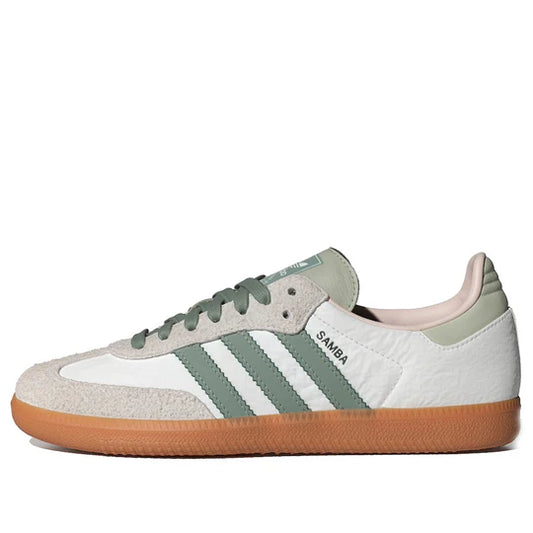 adidas Samba 'Cloud White Silver Green'