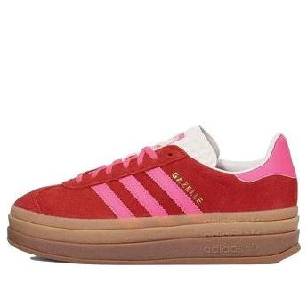 adidas Gazelle Bold 'Collegiate Red Lucid Pink'