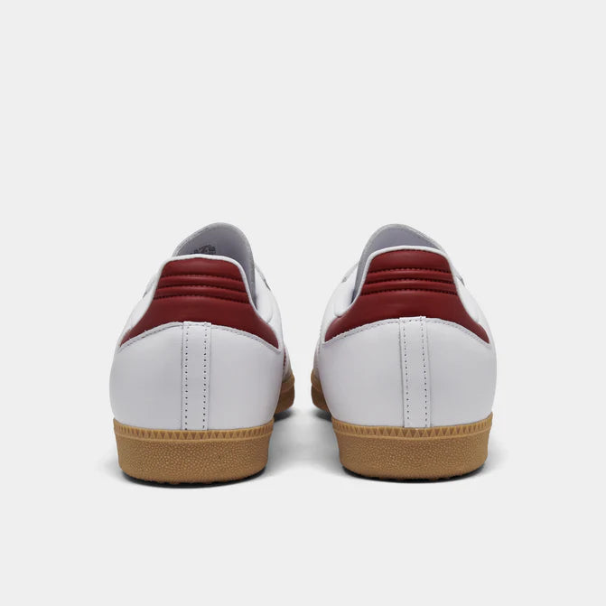 adidas originals Samba OG 'White Burgundy Gum'