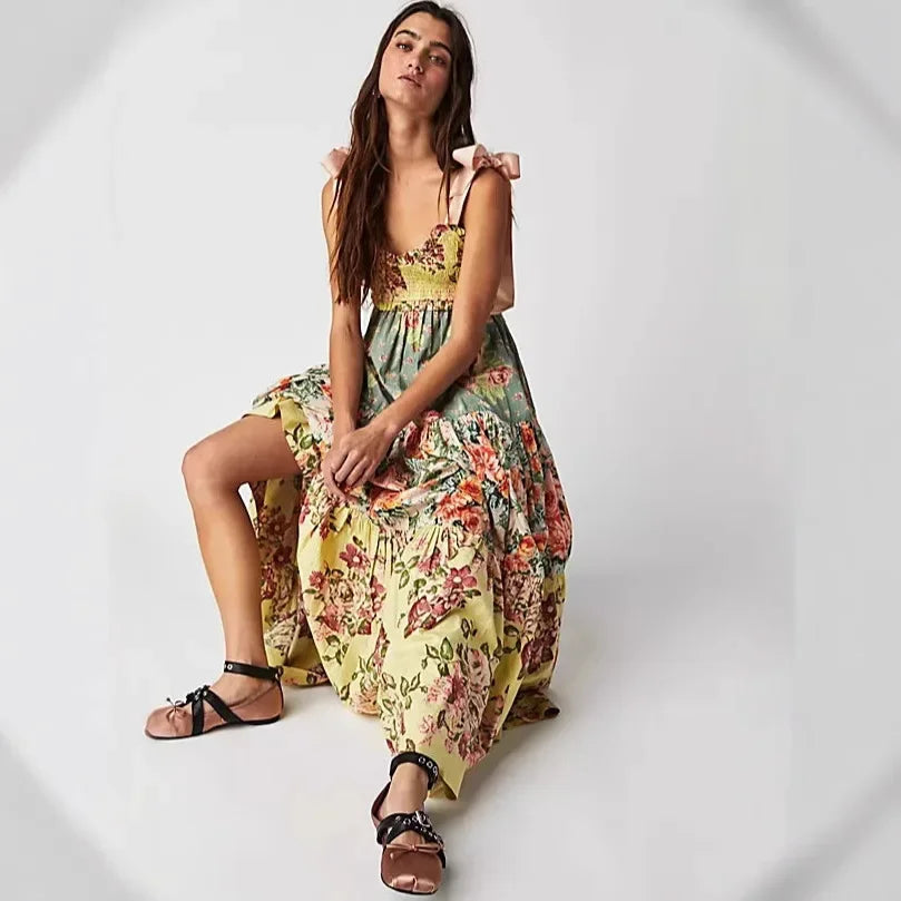 Chlo French Smooth Printed Tank Dress