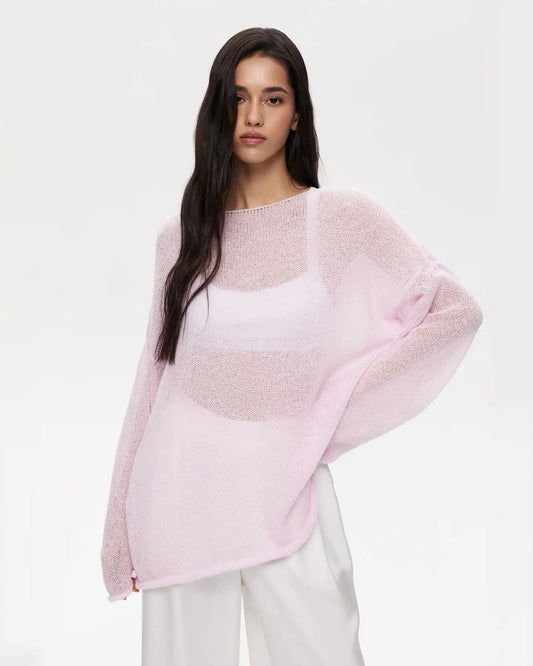BC Loose Pullovers See-Through