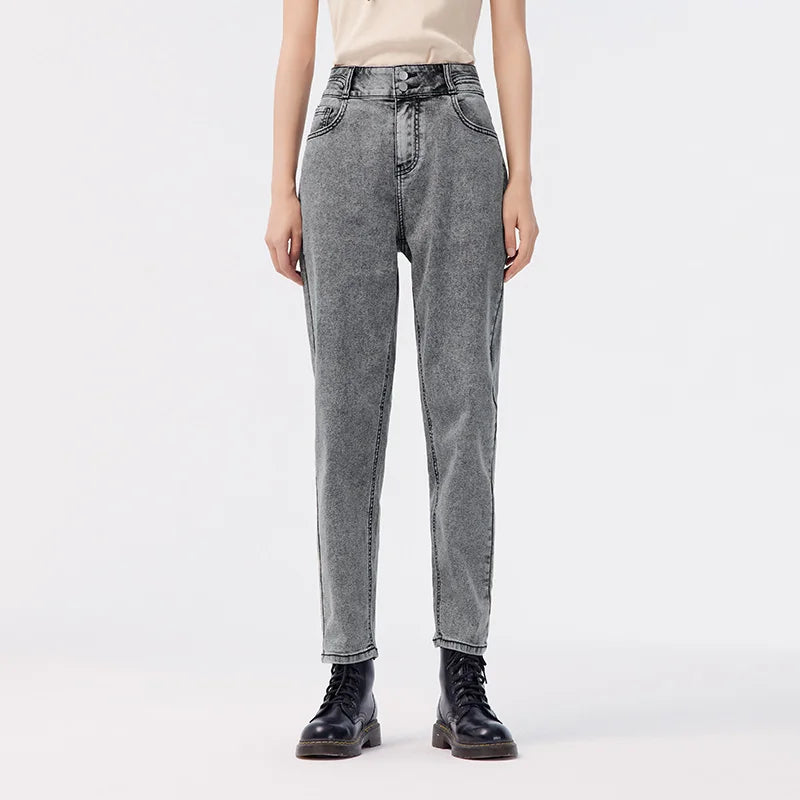 Marim Retro High Waisted Tapered Pants