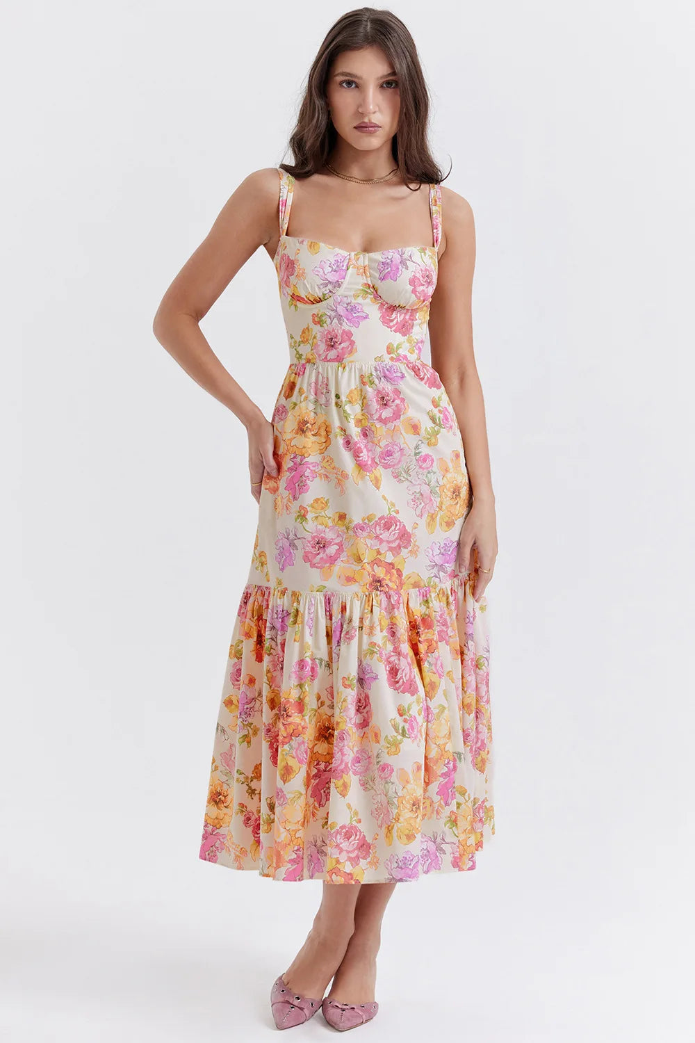 Rayella Vintage Floral Dress