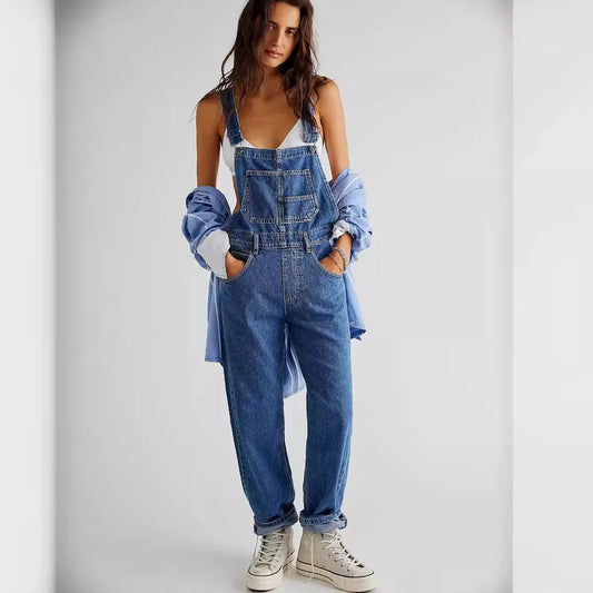 BC Loose-fit Cross-border Strapless Trousers Denim