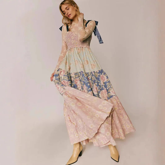 Chlo French Smooth Printed Tank Dress