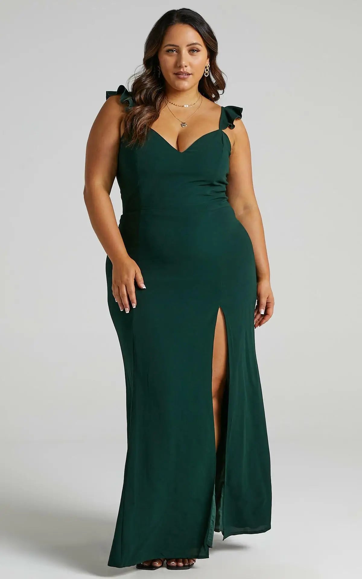 Ella Sleeveless High Slit Long Dress