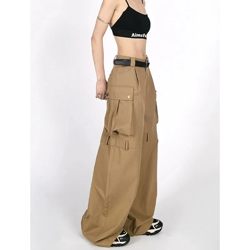 O.P.3 Contrasting Vintage Pocket Cargo Pants