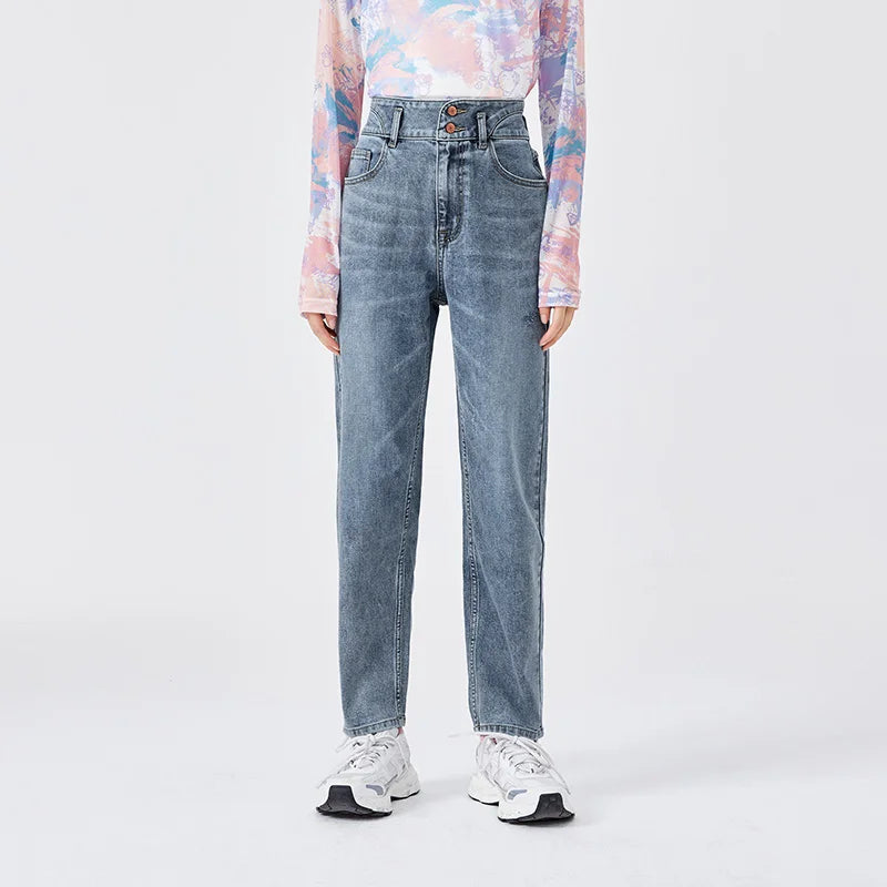 Hazael High Waist Loose Tapered Pants