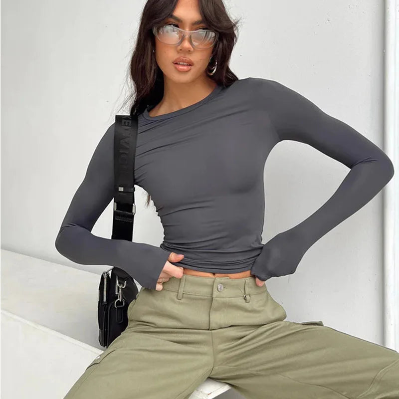 DC Long Sleeve T-Shirts Spring Pullovers