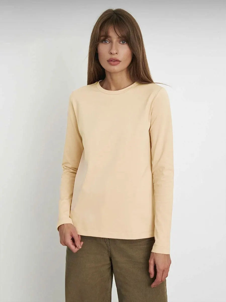 BC CottonLong Sleeve Loose Tops Shirts Oversized T Shirt